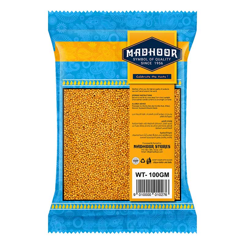 YELLOW MUSTARD SEED 100GM