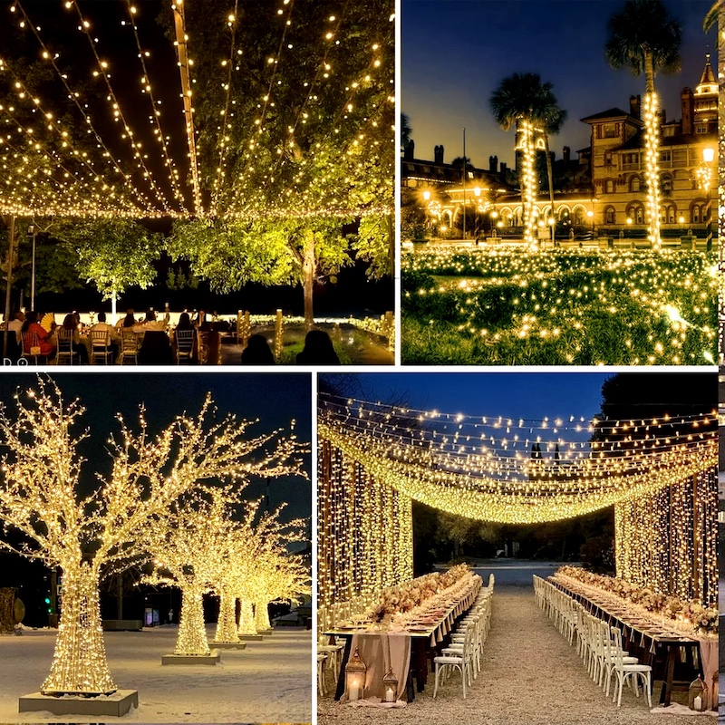 ZAYO LED STRING LIGHT WARM WHITE 50M