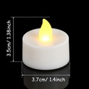 ZAYO LED TEALIGHT PACK OF 6 BATTERY