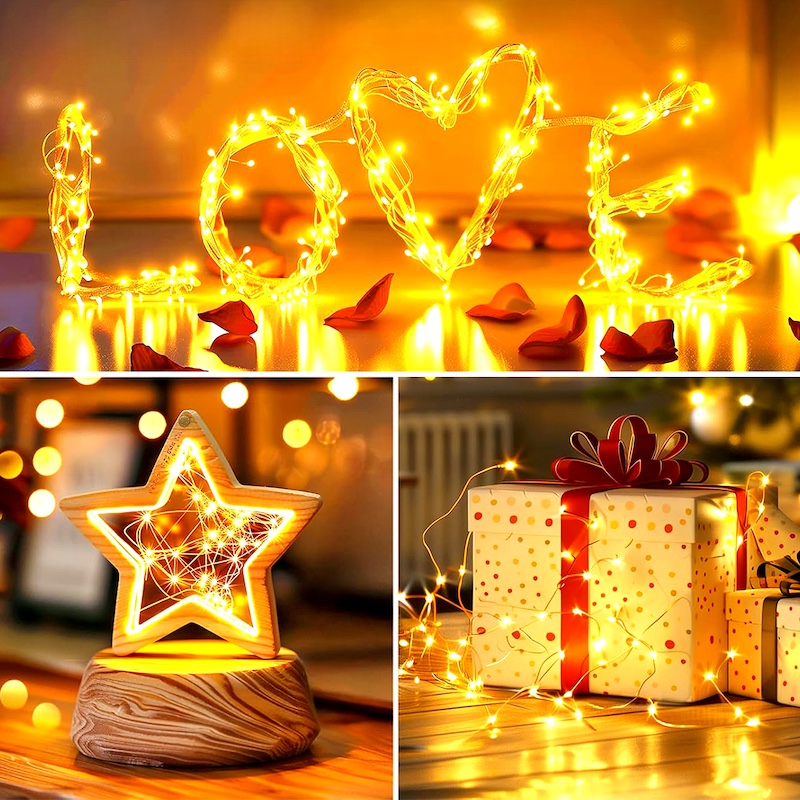 ZAYO LED FAIRY STRING LIGHT WARM WHITE 5M