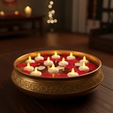 ZAYO LED FLOATING TEALIGHT PACK OF 6 BATTERY