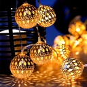 ZAYO LED METAL BALL STRING LIGHT BATTERY