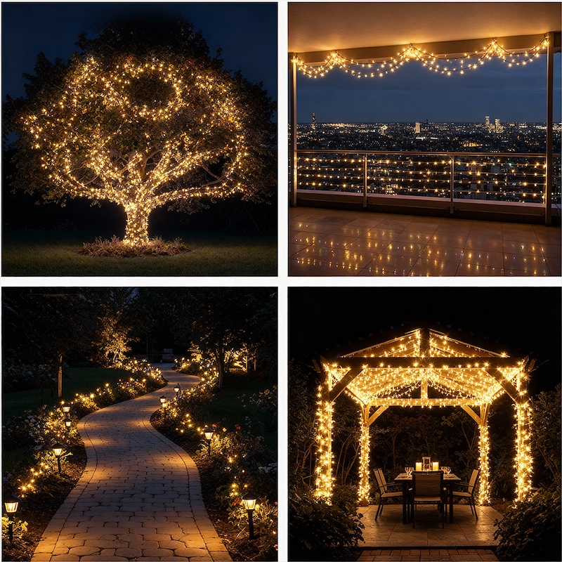 ZAYO LED CURTAIN LIGHT  WARM WHITE 3MX2M