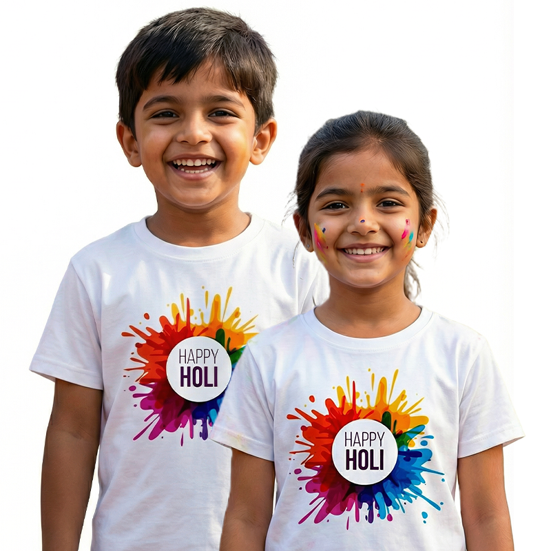 HOLI T-SHIRT ASSORTED DESIGN