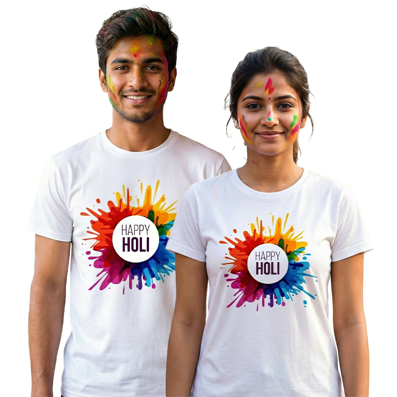 HOLI T-SHIRT ASSORTED DESIGN