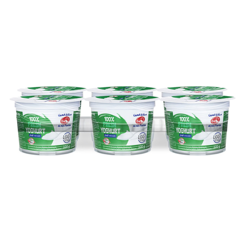 AL AIN NATURAL YOGHURT 6x100GM