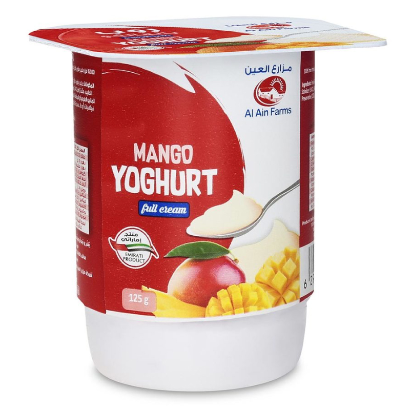 AL AIN STIRRED MANGO YGT 125GM