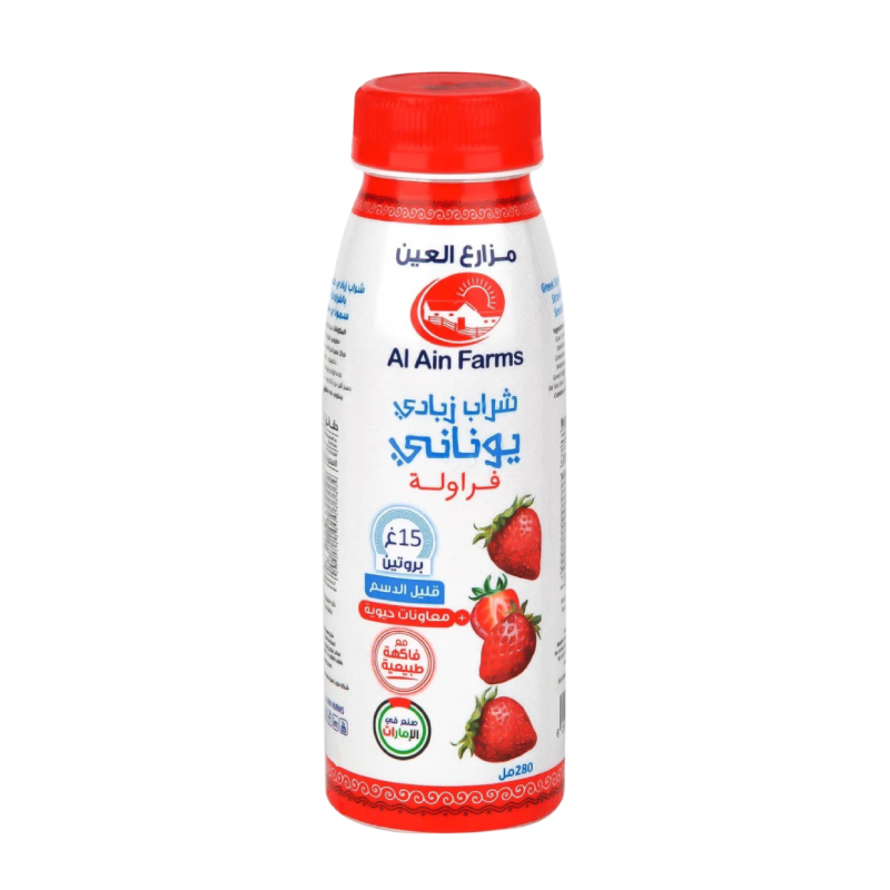 AL AIN DNKBLE GRK YGRT STRBY 280ML