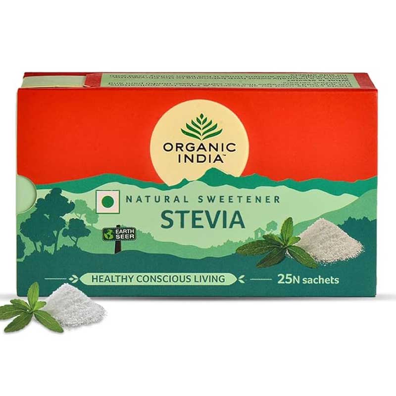 ORGANIC INDIA NTRL  SWTNR STEVIA 25GM