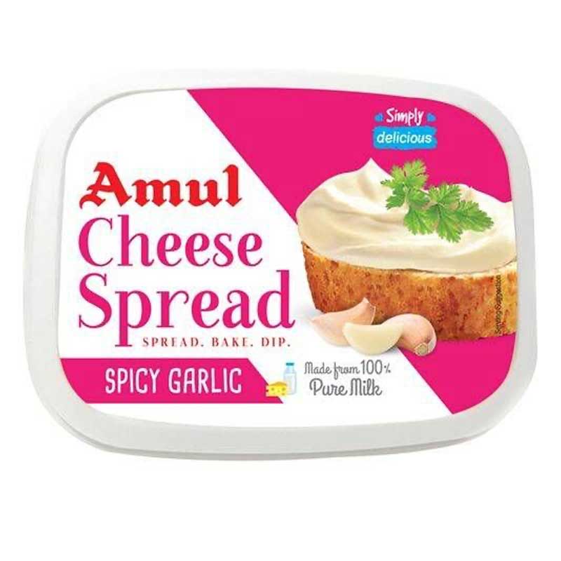 AMUL CHEESE SPREAD GARLIC 200GM