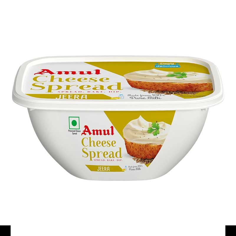 AMUL CHEESE SPREAD JEERA 200GM