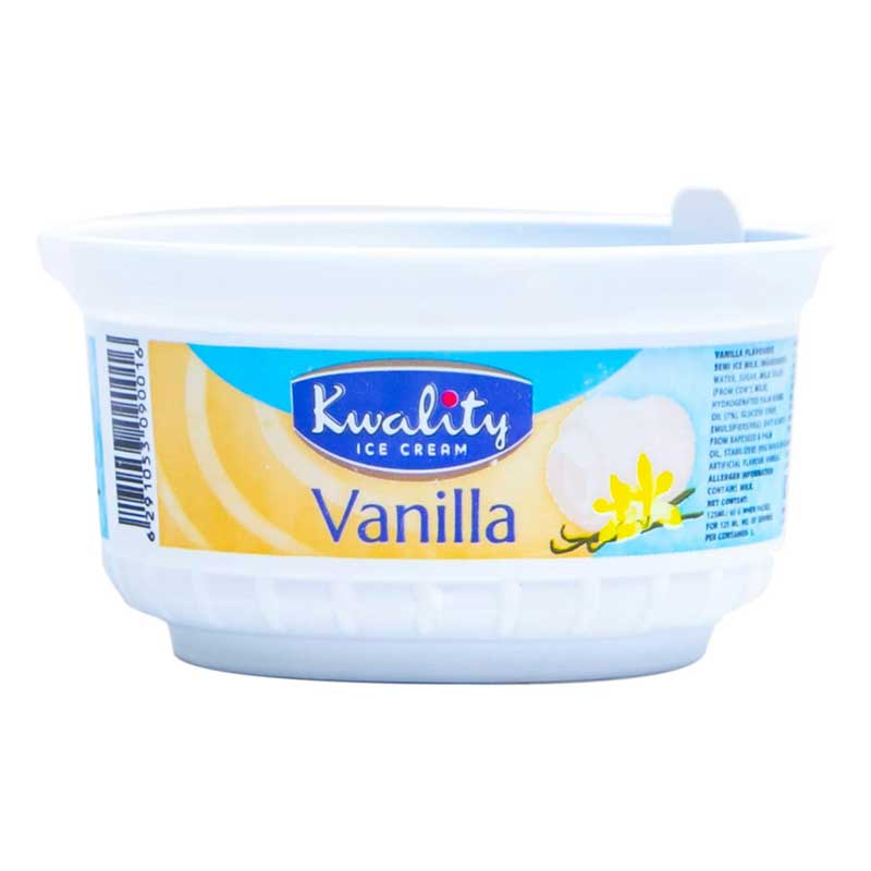 KWALITY LARGE CUP VANILLA 125ML