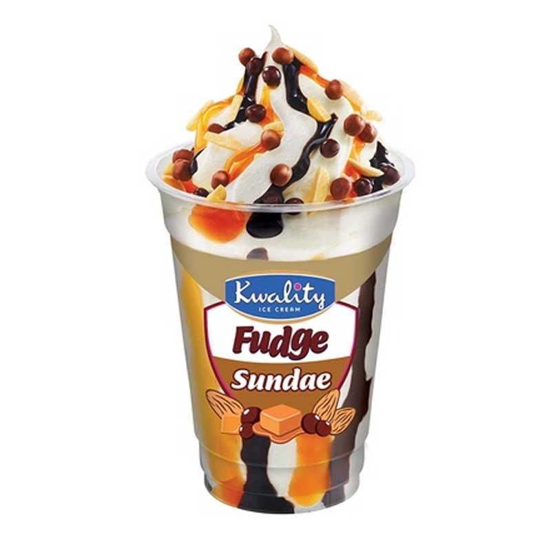 KWALITY FUDGE SUNDAE CUP 220ML
