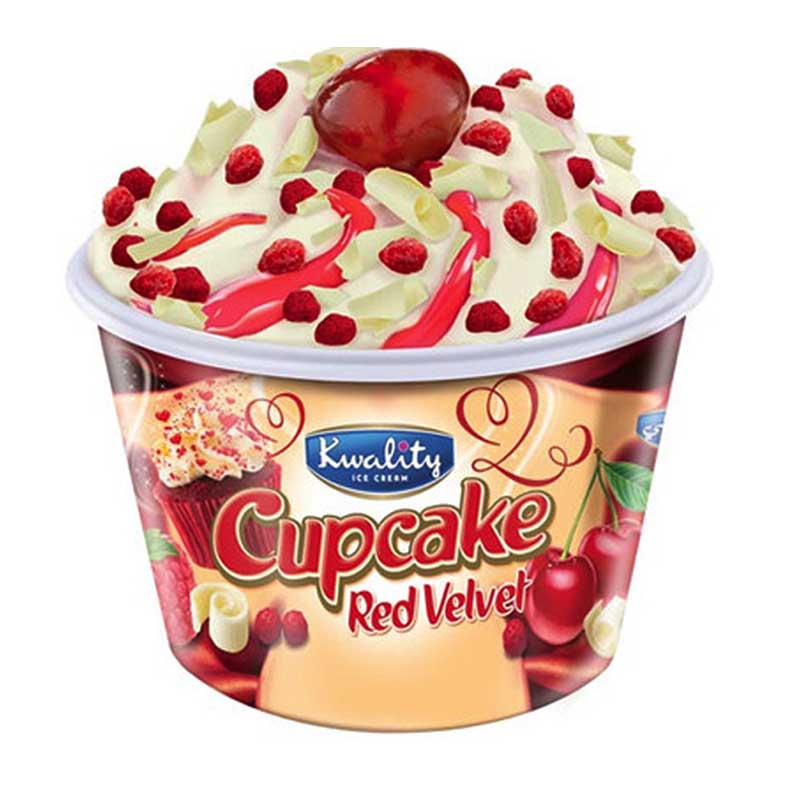 KWALITY CUP CAKE RED VELVET 150ML