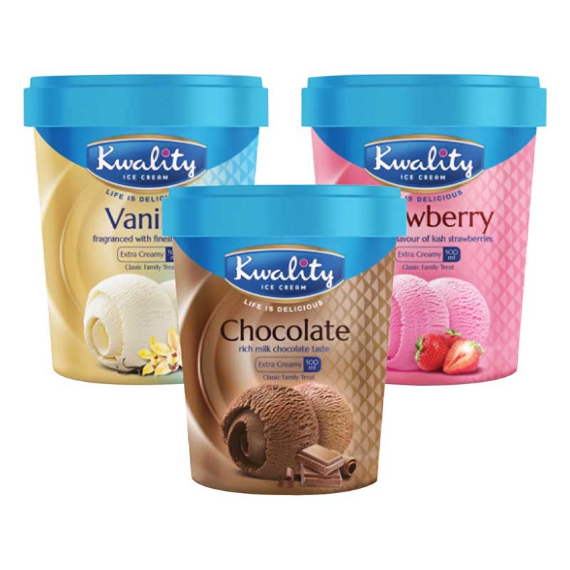 KWALITY ASSORTED 3X500ML