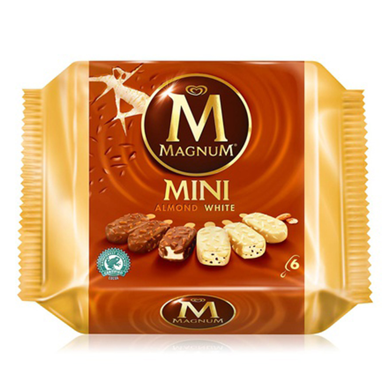 MAGNUM MINI WHITE ALMOND 345ML SP OFFER