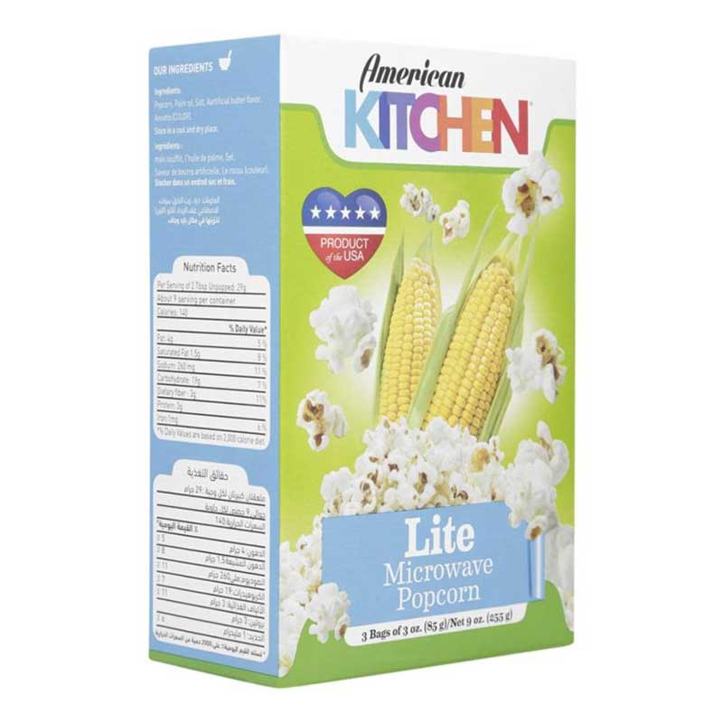 AK MW POPCORN LITE 3OZ
