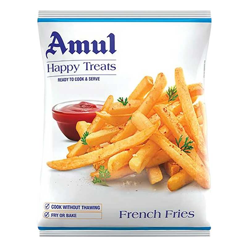 AMUL HAPPY TREATS FRENCH FRIES 425GM