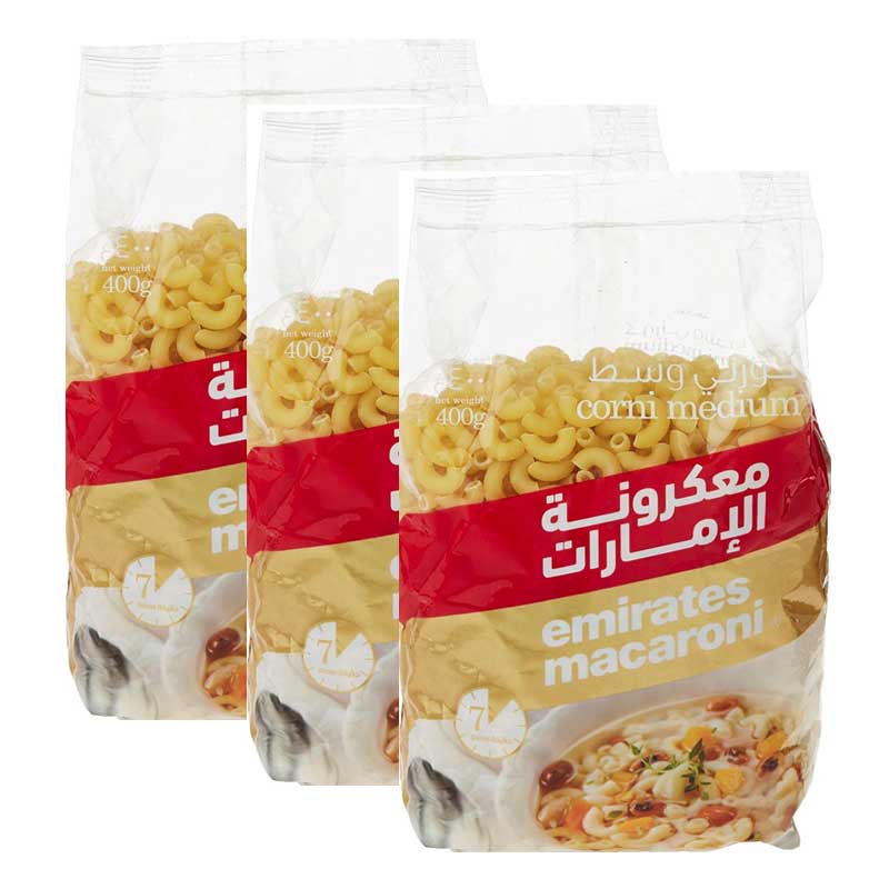 EMIRATES MACARONI 3X400GM
