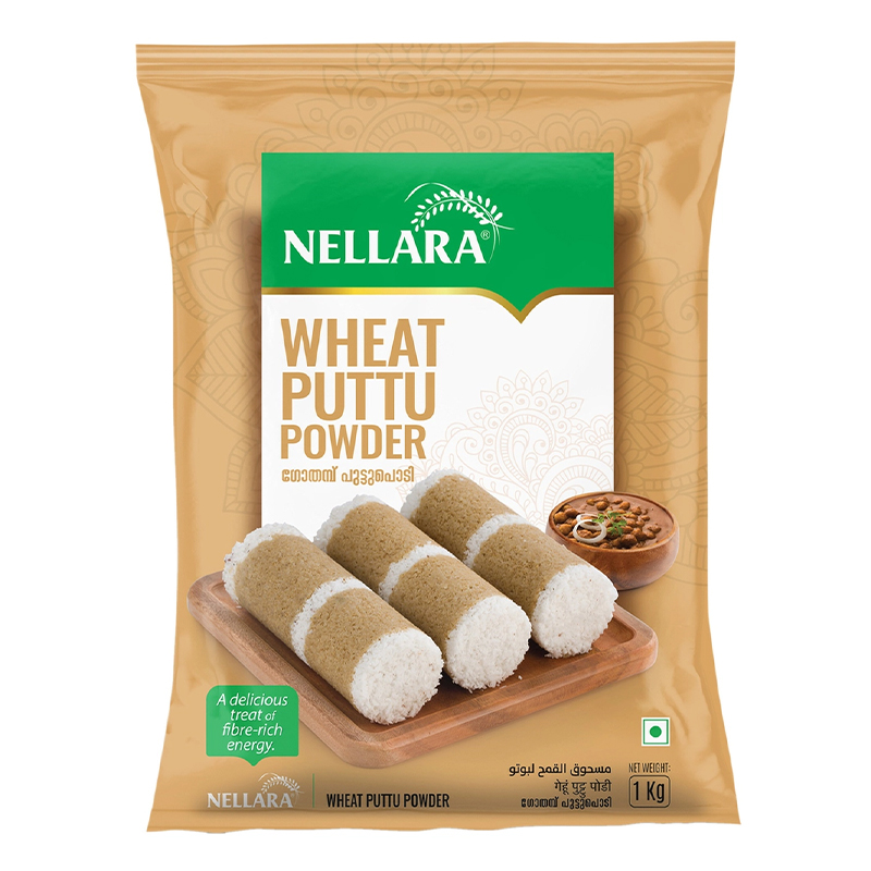 NELLARA WHEAT PUTTU POWDER FRIED 1KG