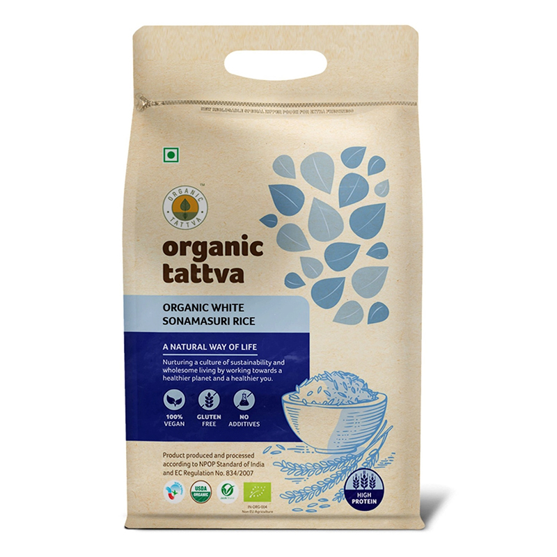 ORGANIC TATTVA SONAMASURI RICE WHITE 5KG