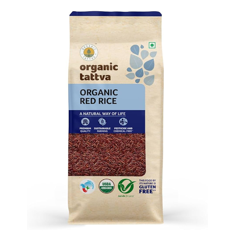 ORGANIC TATTVA RED RICE 1KG