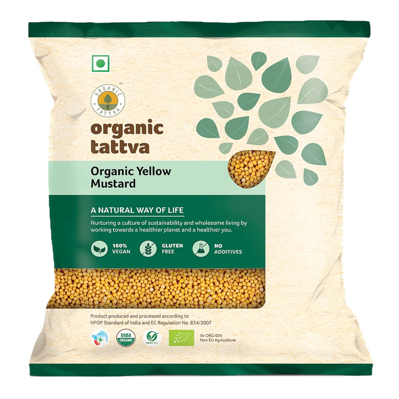 ORGANIC TATTVA YELLOW MUSTARD 100GM