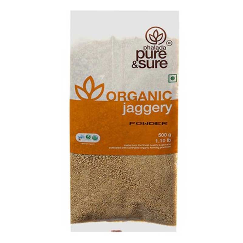 PURE &amp; SURE  ORGANIC JAGGERY 500GM