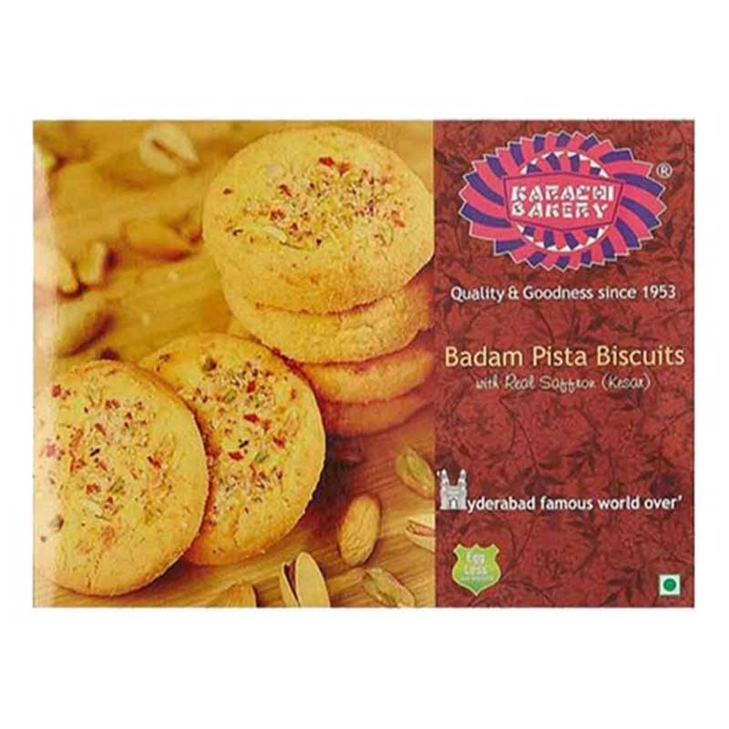 KARACHI BAKERY BISCUITS PISTA  400GMS