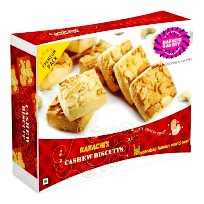 KARACHI BAKERY CASHEW BISCUITS 400GMS
