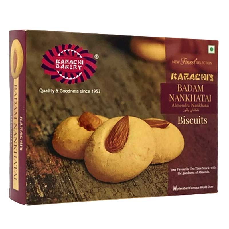 KARACHI BAKERY  BADAM NANKHATAI 250GM
