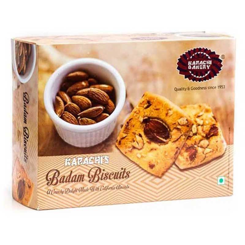KARACHI BAKERY BADAM BISCUIT 250GM
