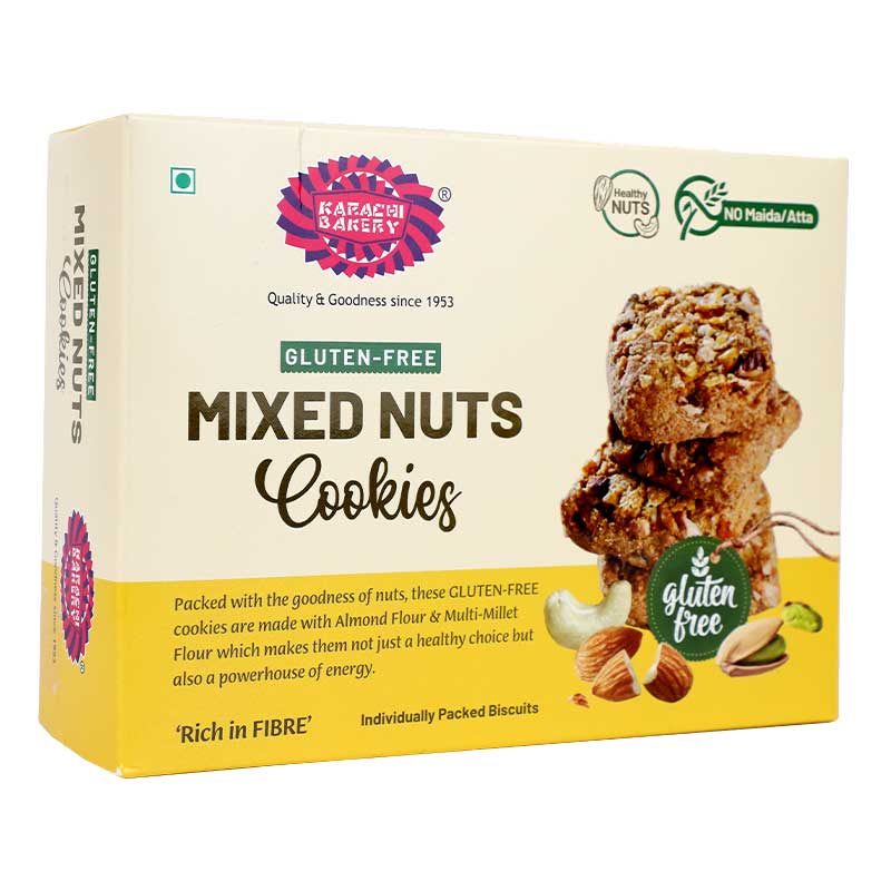 KARACHI BAKERY  GLUTEN FREE MIXED NUTS 250GM