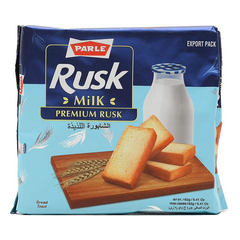 PARLE MILK RUSK 182GM
