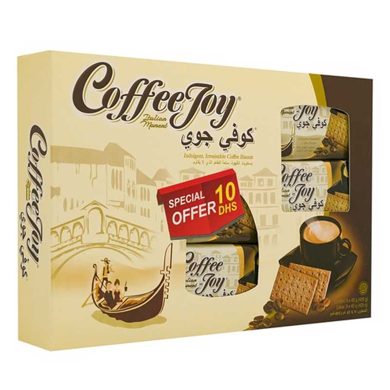 MAYORA COFFEE JOY COFFEE CRACKER BOX 45G