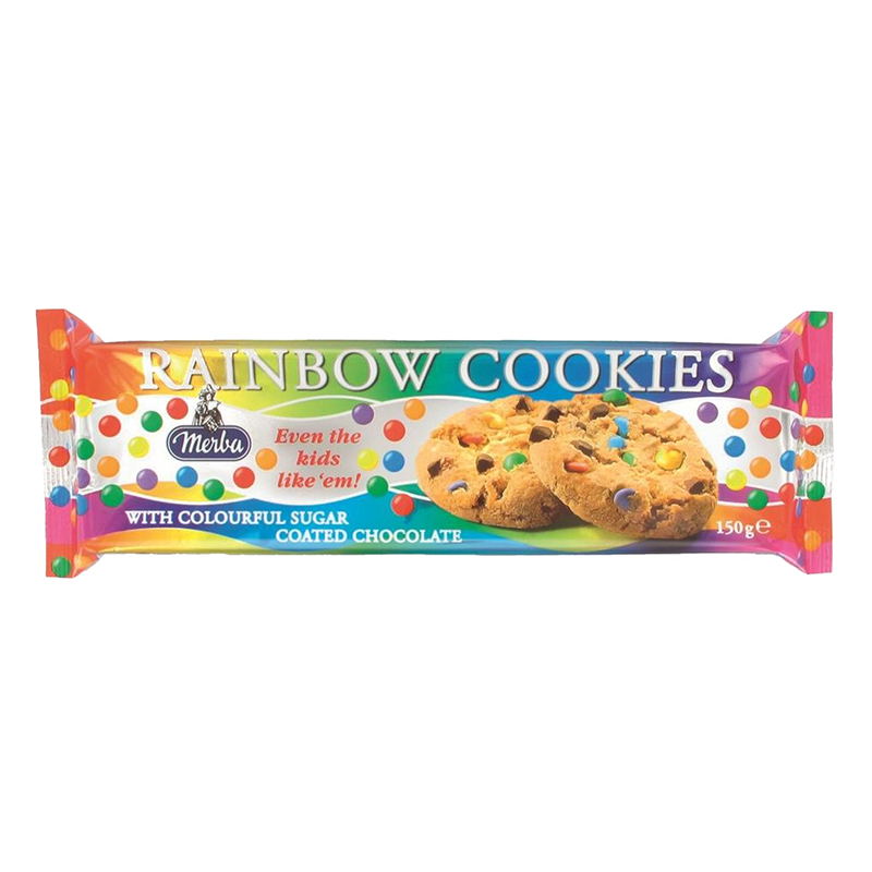MERBA RAINBOW COOKIES 150GM