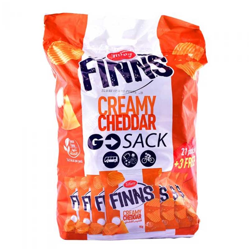 TIFFANY FINNS CHIPS CHEESE 15GM