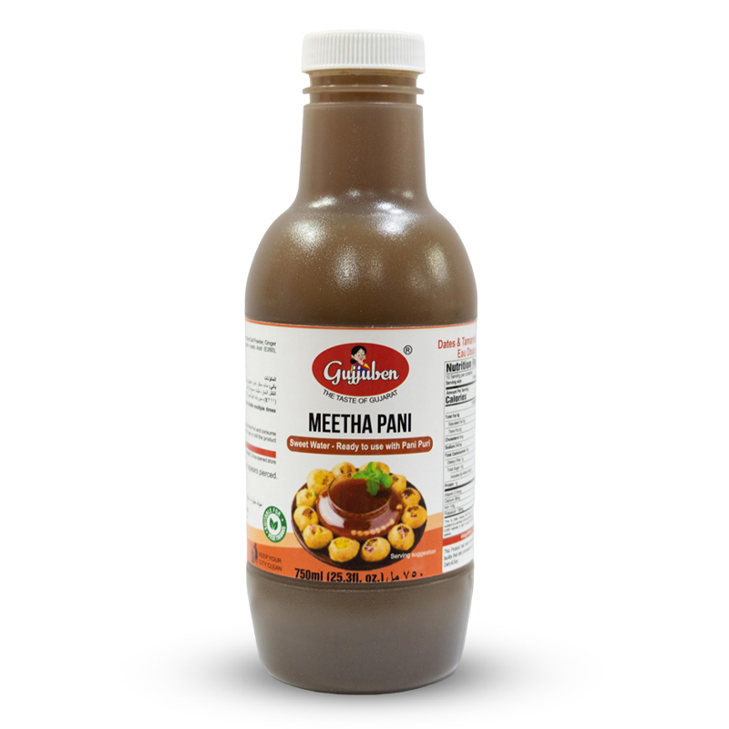 GUJJUBEN MEETHA PANIPURI PANI 750ML