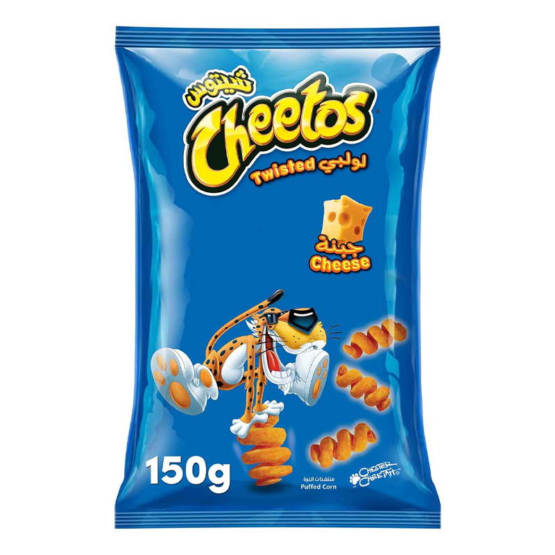 CHEETOS TWISTED CHEESE 150GM