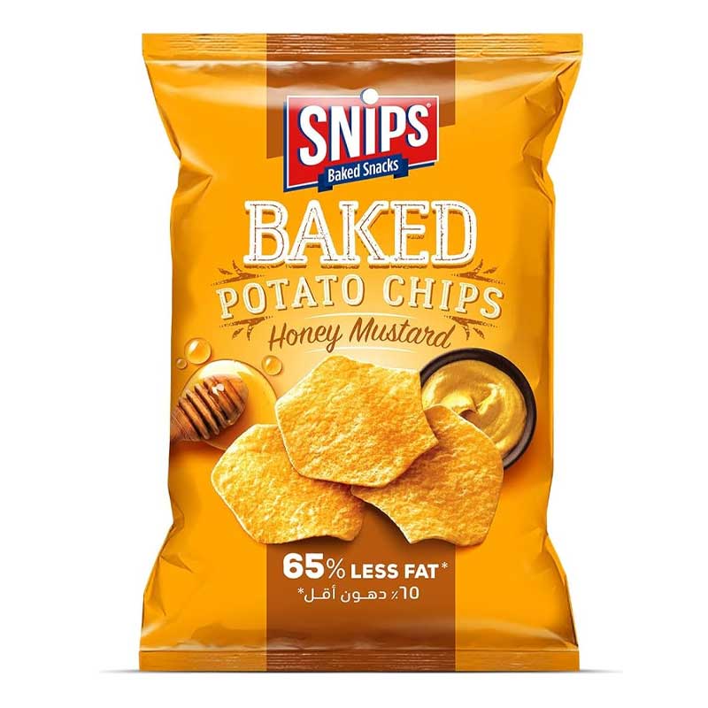 SNIPS POTATO CHIPS HONEY MUSTARD 35GM