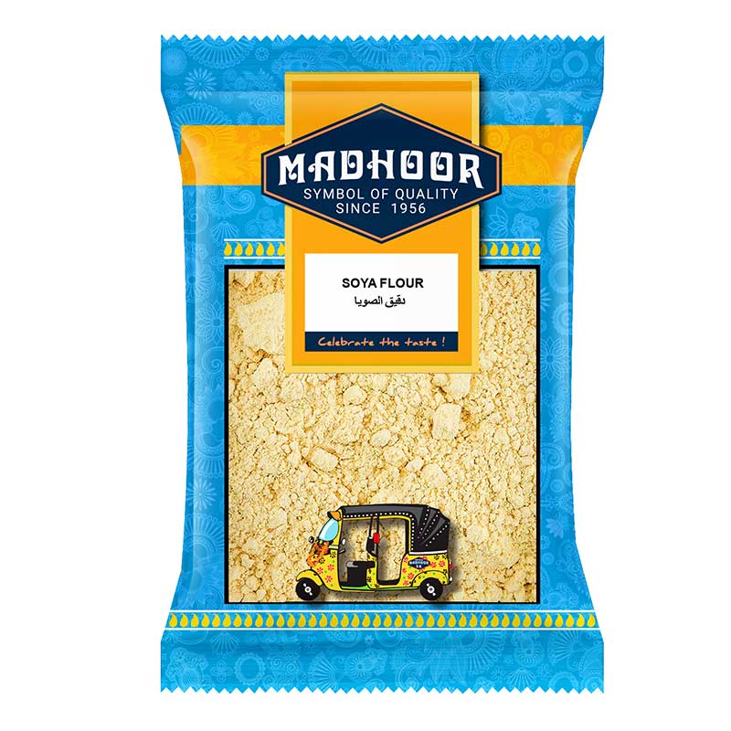 MADHOOR SOYA FLOUR 500GM