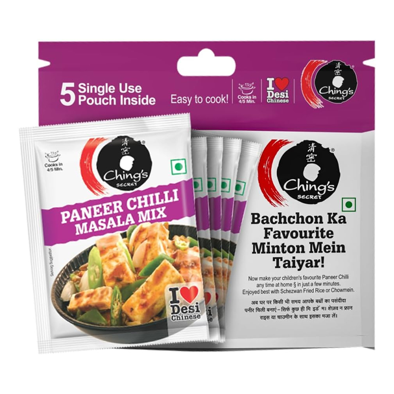CHINGS PANEER CHILLI MASALA 5X20GM