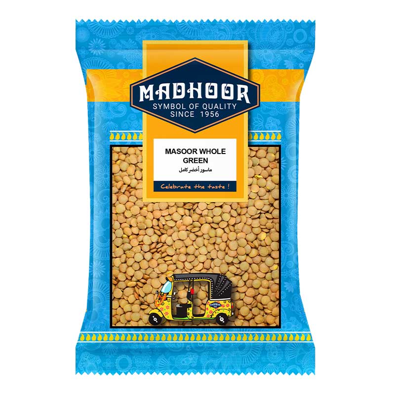 MASOOR WHOLE GREEN 1KG