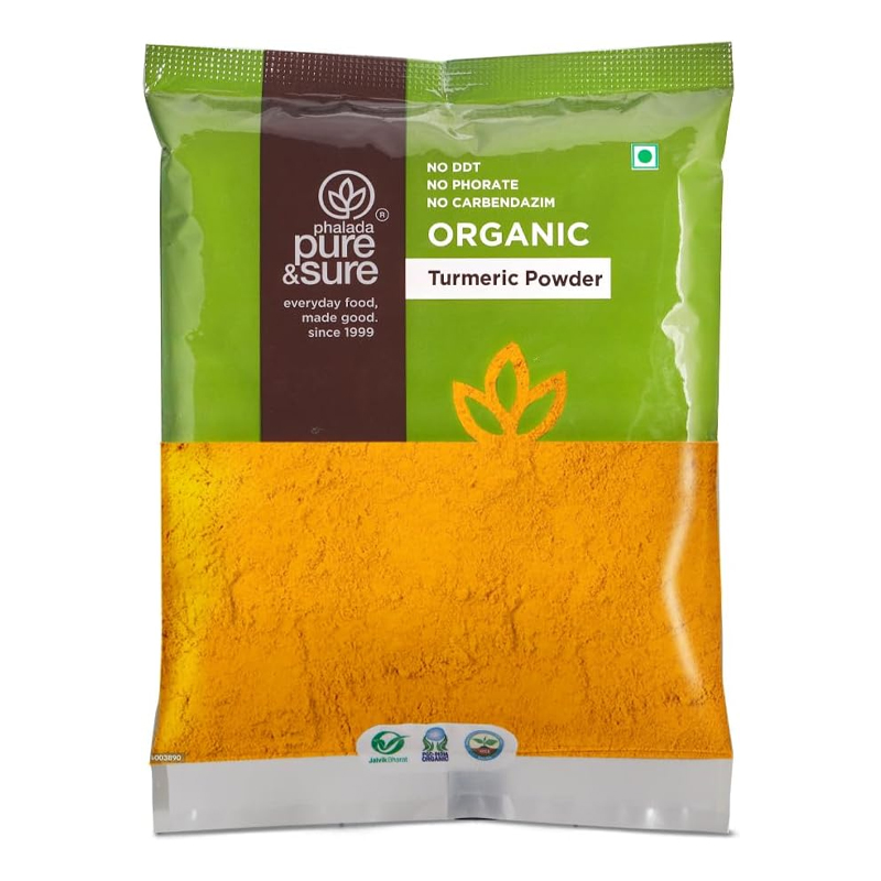 PURE &amp; SURE  ORG TURMERIC POWDER 100GM