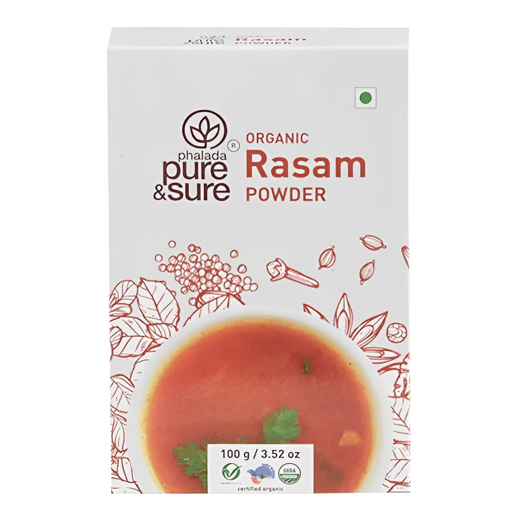 PURE &amp; SURE  ORGANIC RASAM POWDER 100GM