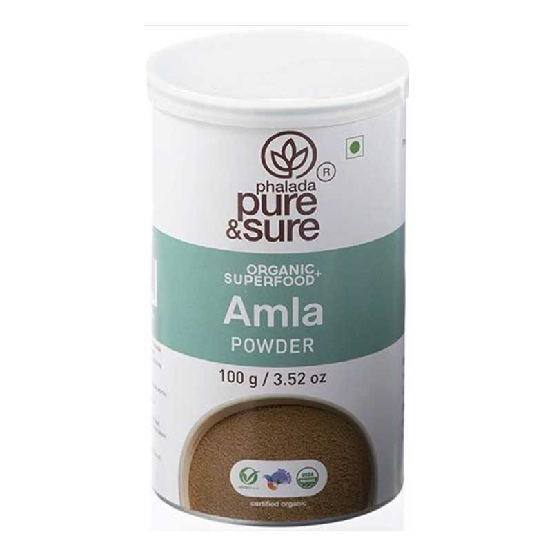PURE &amp; SURE  ORGANIC AMLA POWDER 100GM