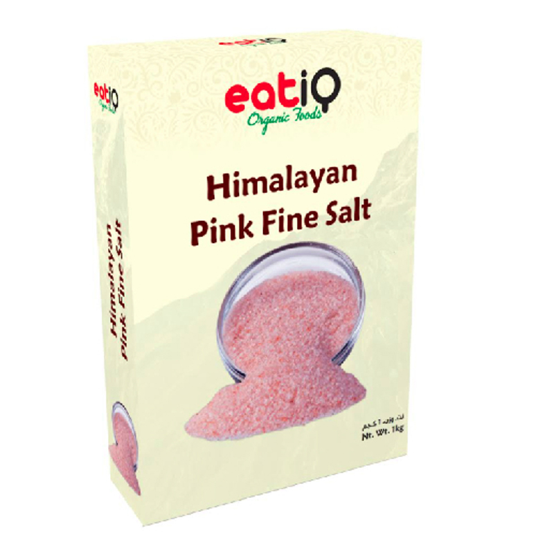 EATIQ HIMALAYAN PINK FINE SALT 1KG