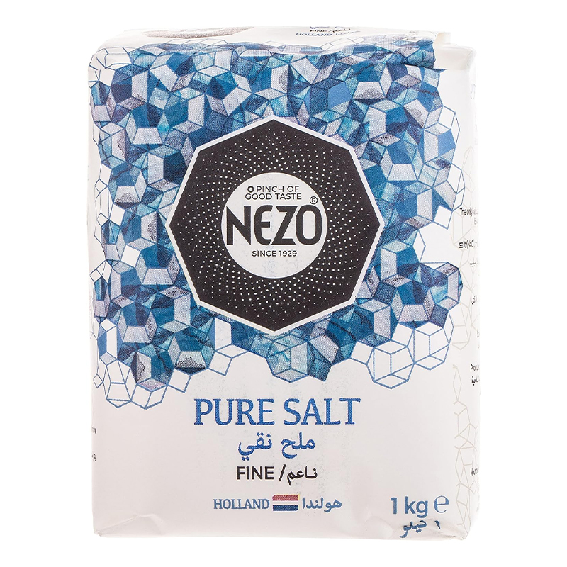 NEZO FINE SALT PACKET  BLUE PACK 1KG