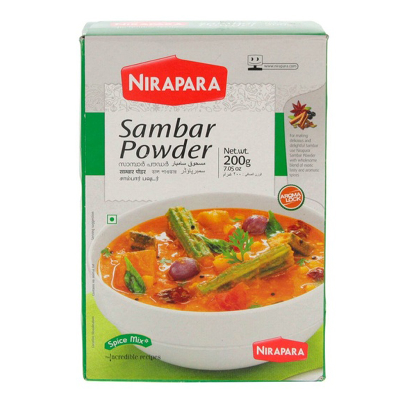NIRAPARA SAMBAR POWDER 200GM