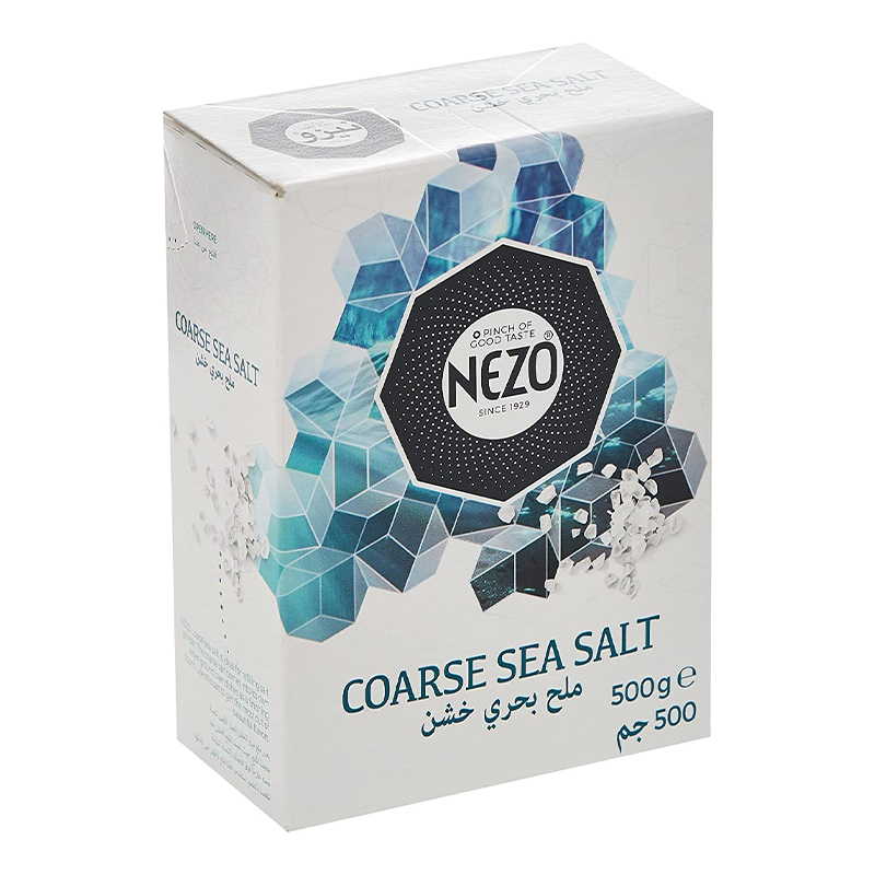 NEZO COARSE SEA SALT 500G